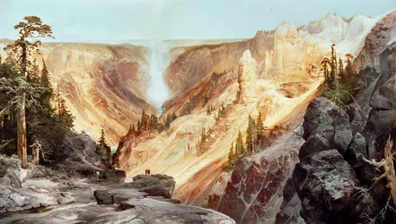 Il Grand Canyon dello Yellowstone, 1872